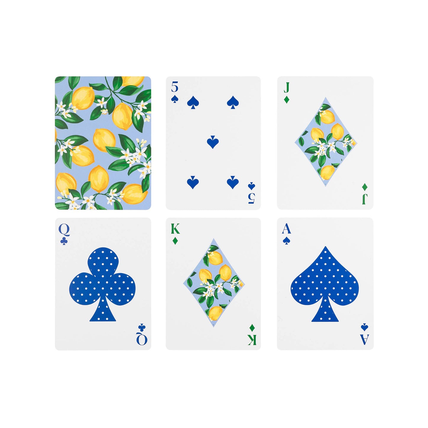 Lemons Waterproof Playing Cards