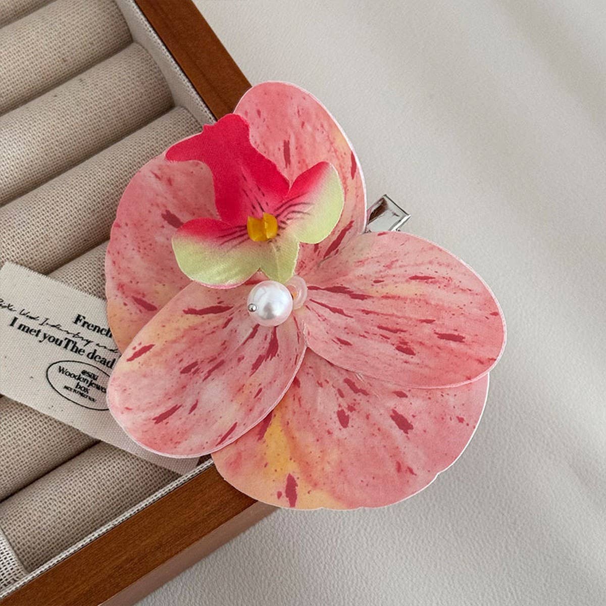 Orchid Hair Clip