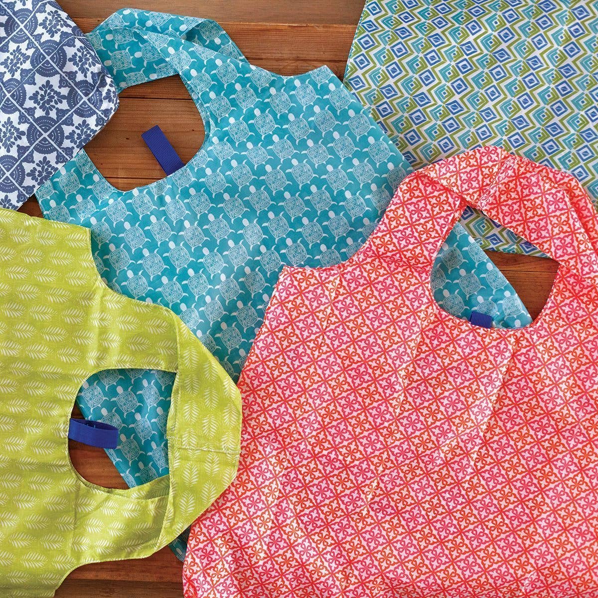 SEA TURTLE OCEAN blu Bag Reusable Shopper Tote