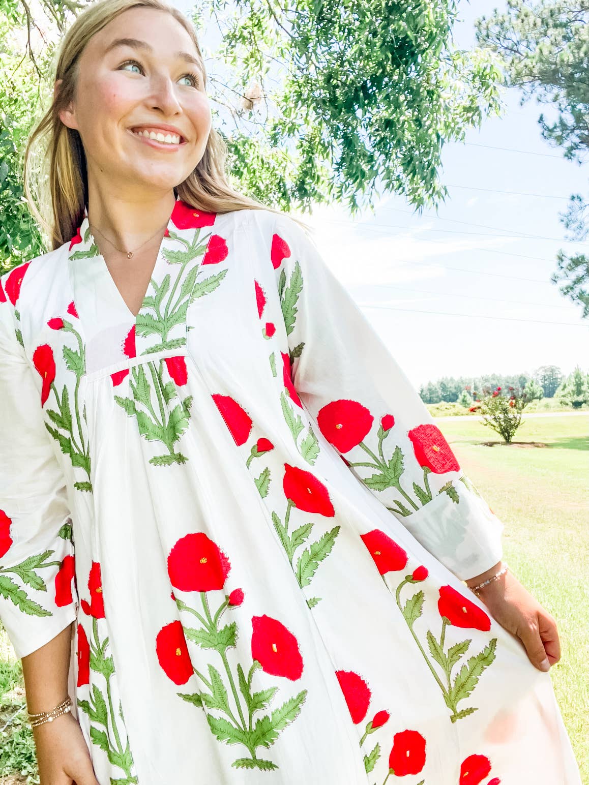 Berry Rose’ Caftan Dress