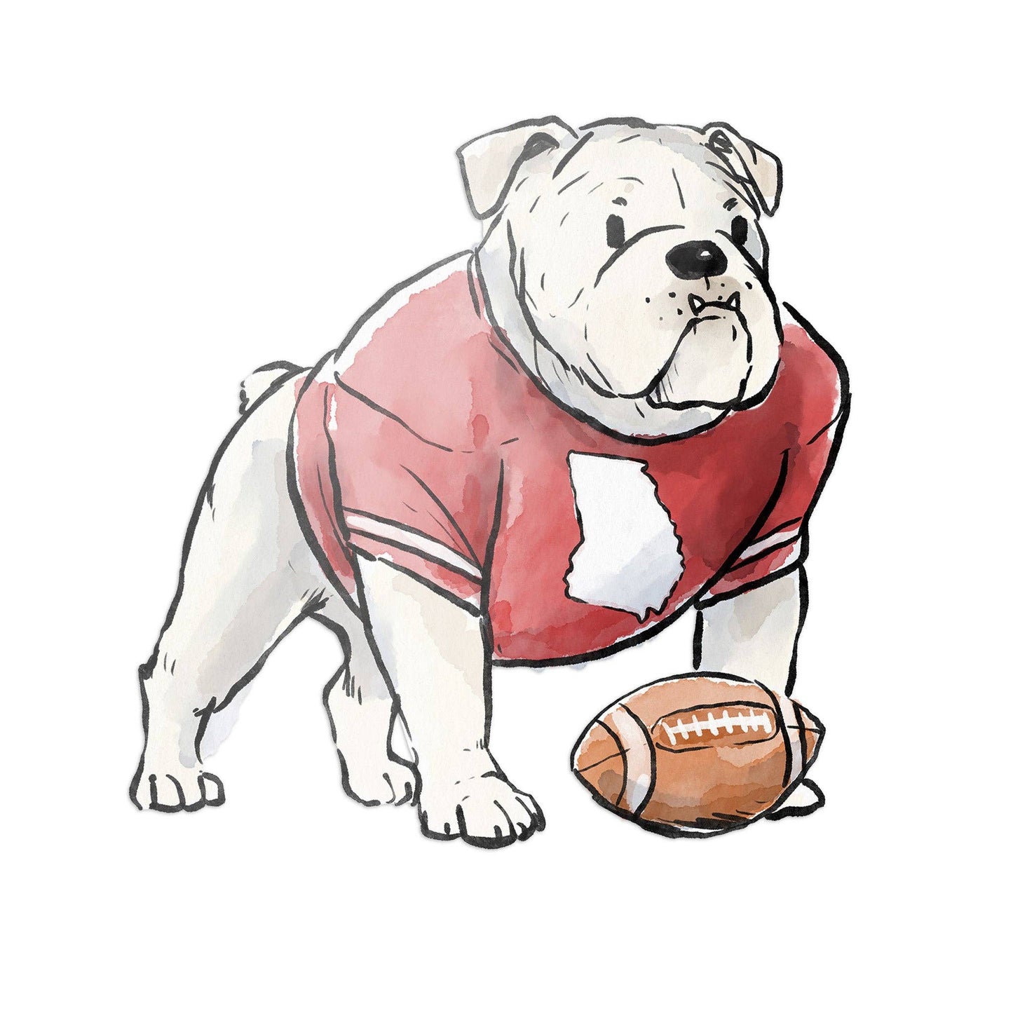 Bulldog Sticker