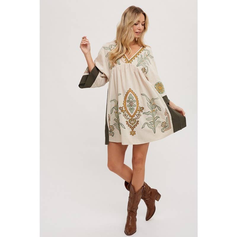 Embroidered Dress