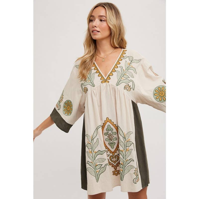 Embroidered Dress