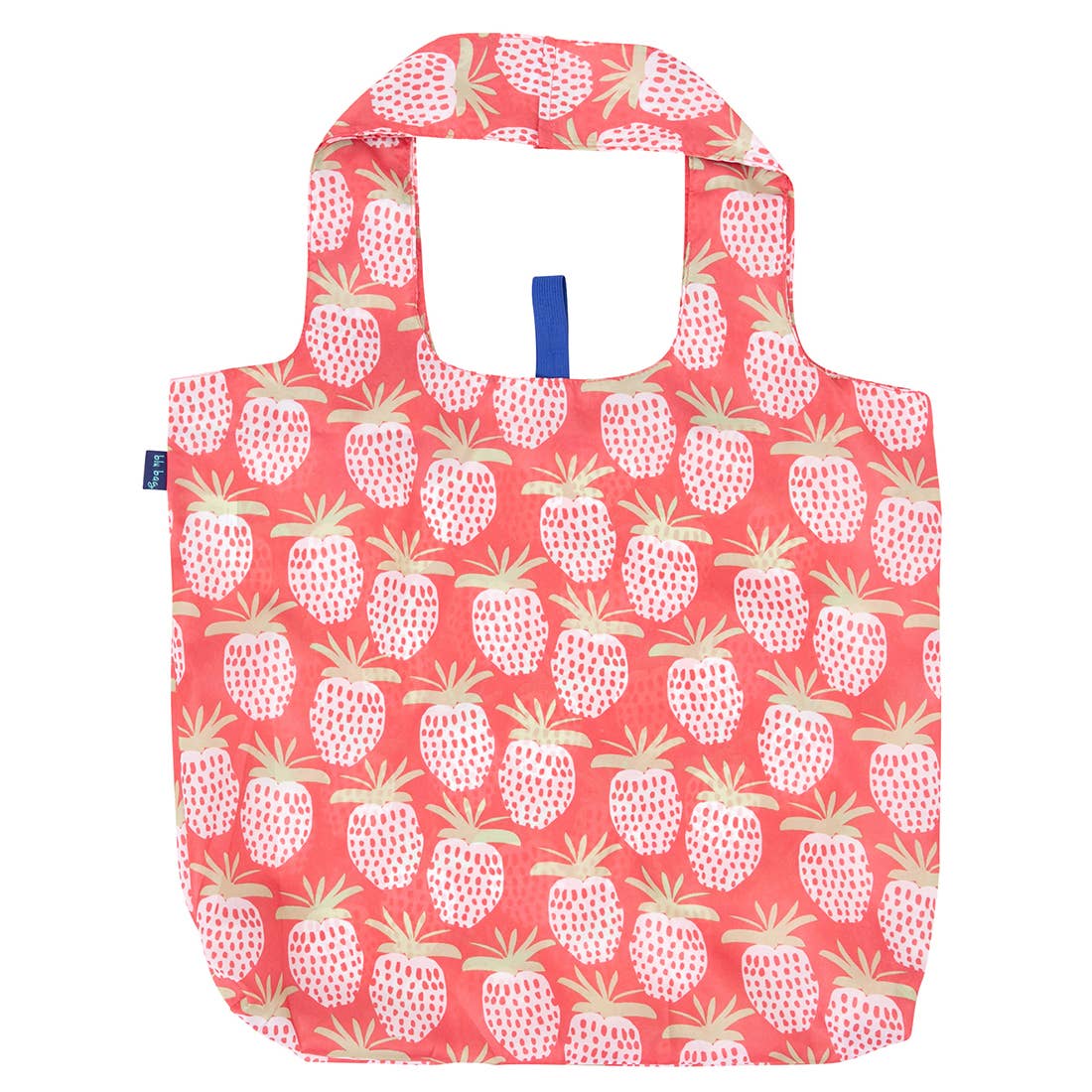 STRAWBERRIES blu Bag Reusable Shopper Tote