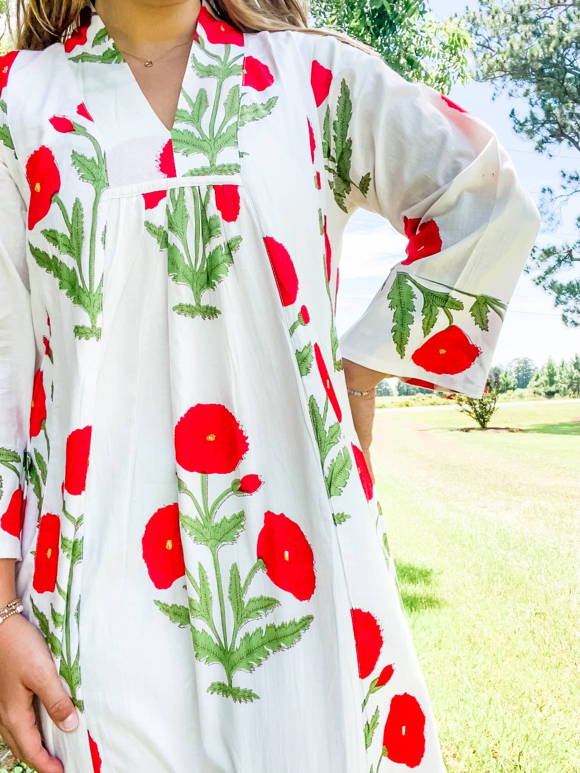 Berry Rose’ Caftan Dress