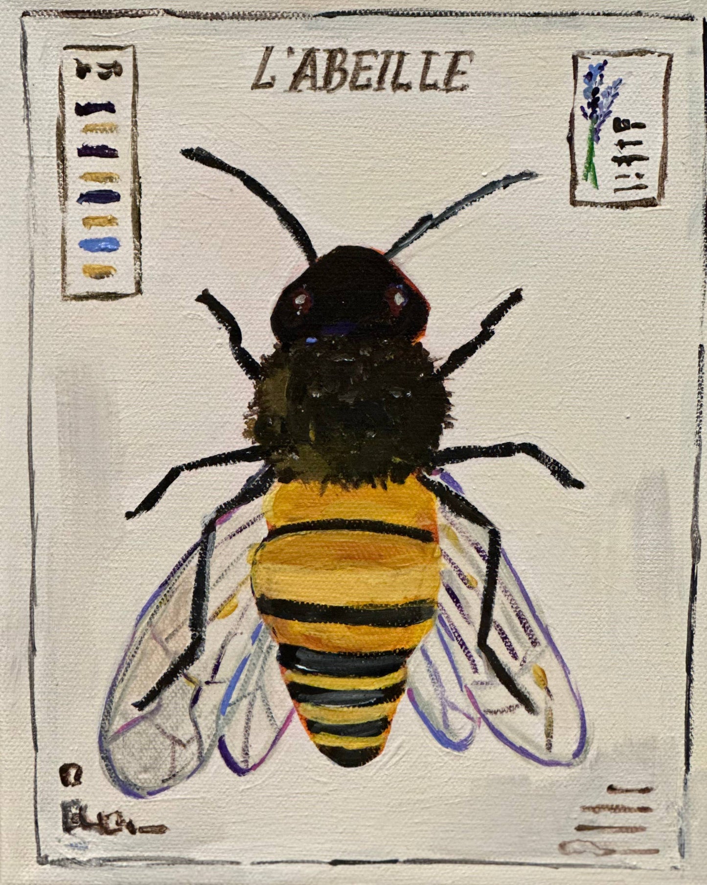 Bee Postcard
