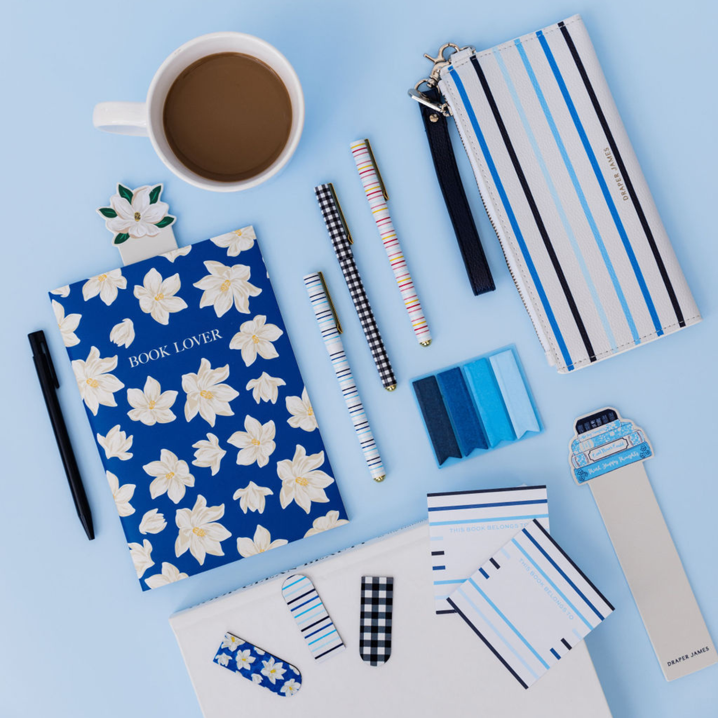 Book Club Kit, Blue Magnolia