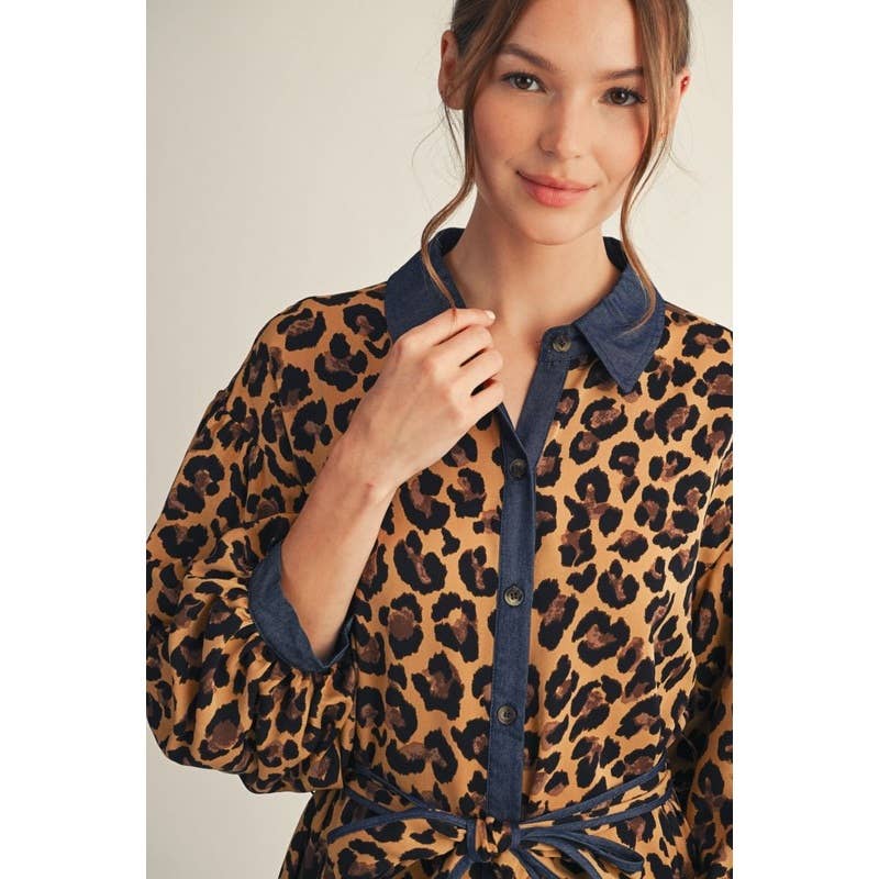 Leopard Midi Dress
