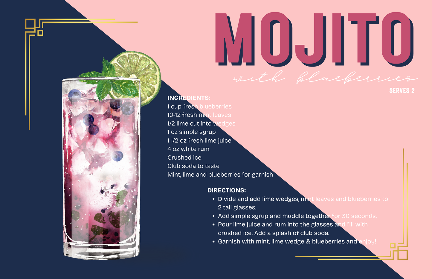 COCKTAILS VOL 2 insert set of 10