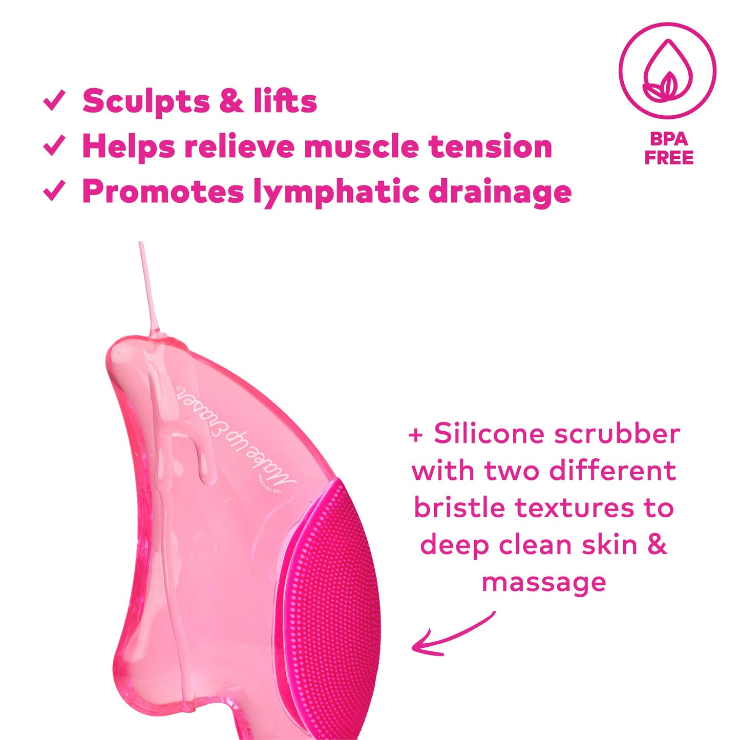 Makeup Eraser Gua Sha and Facial Scrubber