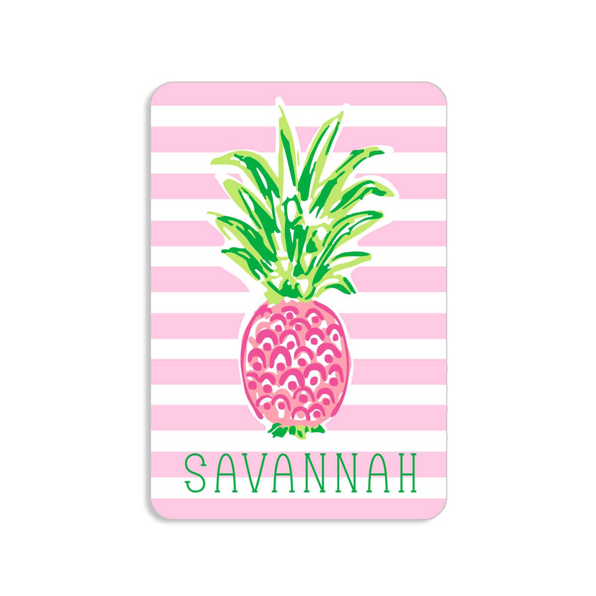 Savannah Pineapple Keepsake Card