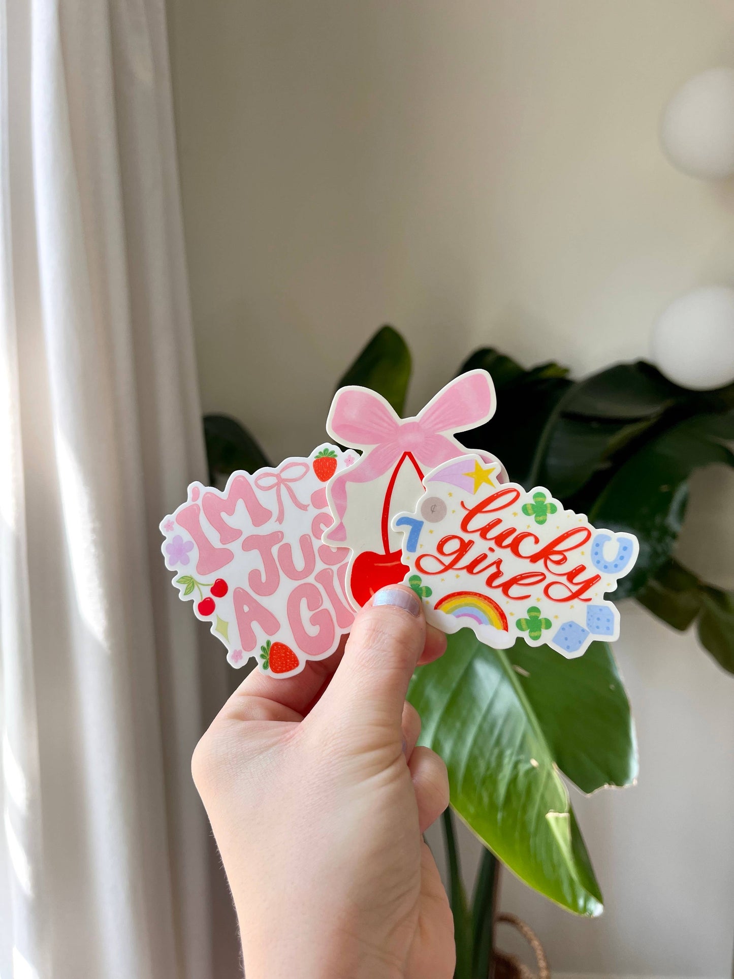 Lucky Girl Sticker