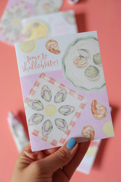 Shellabrate Spring Time To Shellebrate Card – The Indigo Cottage