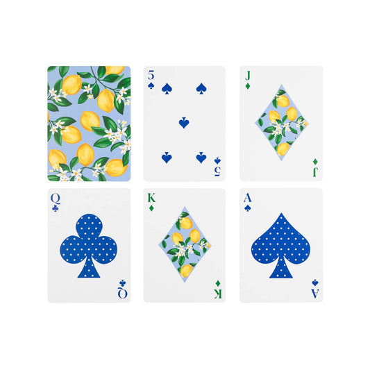 Lemons Waterproof Playing Cards