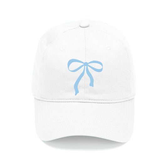 Bow Embroidered Cap