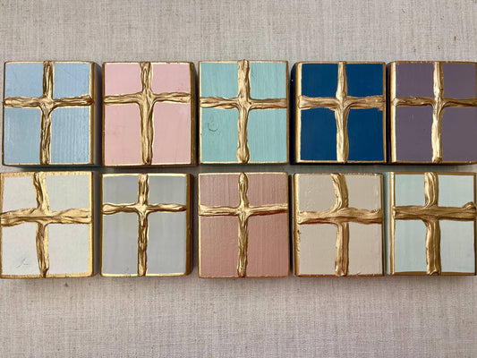 Gold Cross Art 4x4