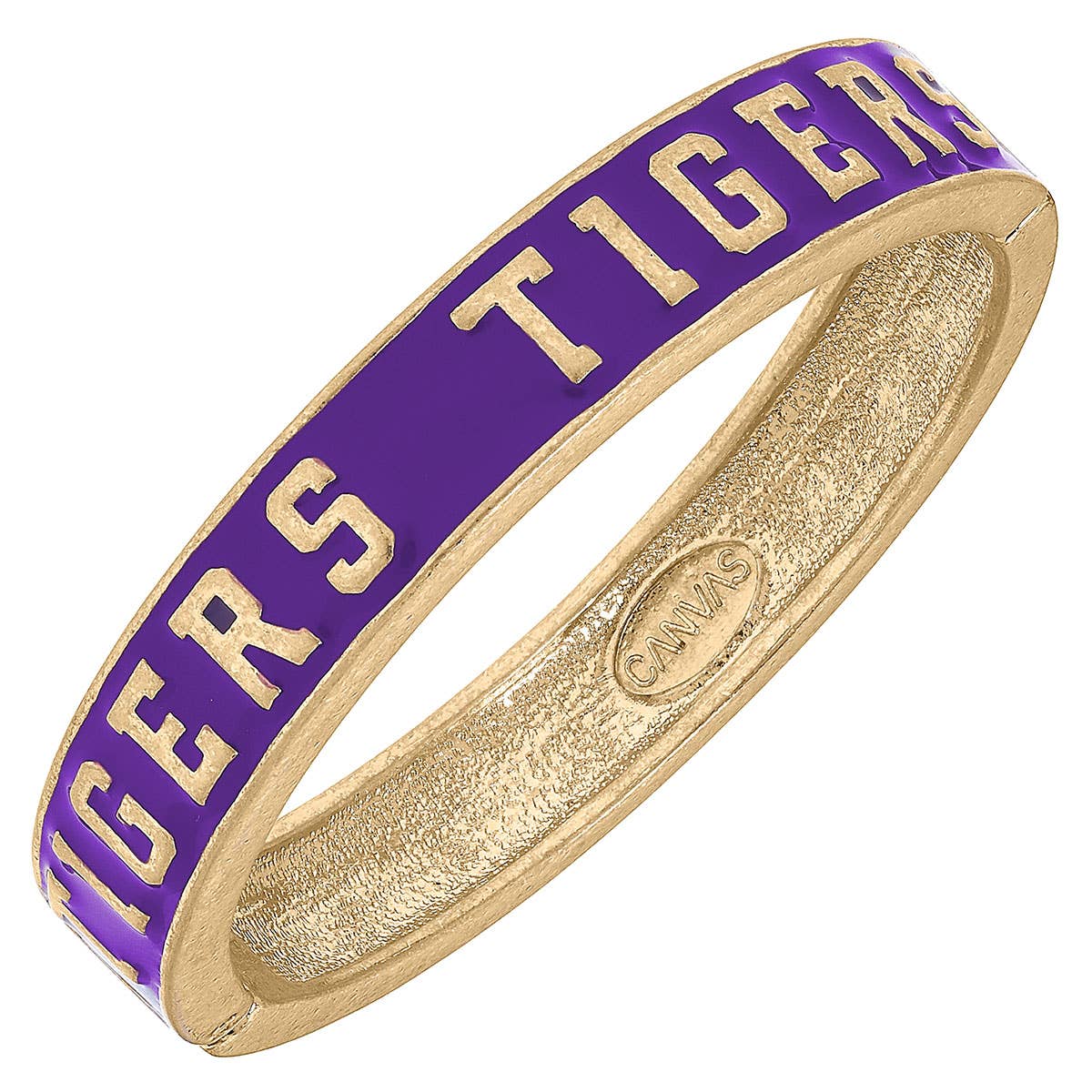 Clemson Tigers Enamel Hinge Bangle