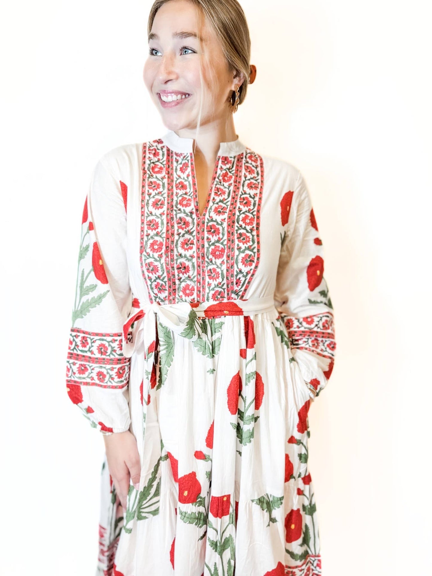 Berry Rose’ Maxi Dress 