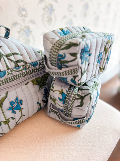 Iris Luxe | Quilted Cosmetic Bags