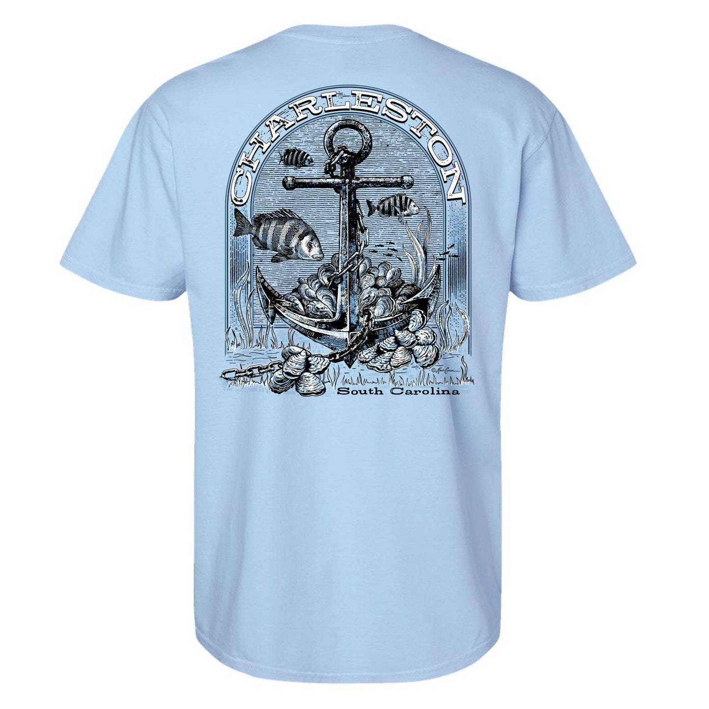Anchor Oysters Sheepshead Fish Shirt