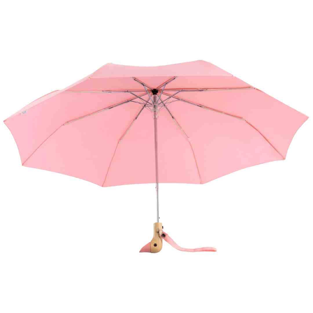 Original Duckhead Pink Compact Eco-Friendly Wind Resistant Duck Head Umbrella