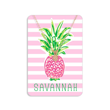 Savannah Pineapple Keepsake Card