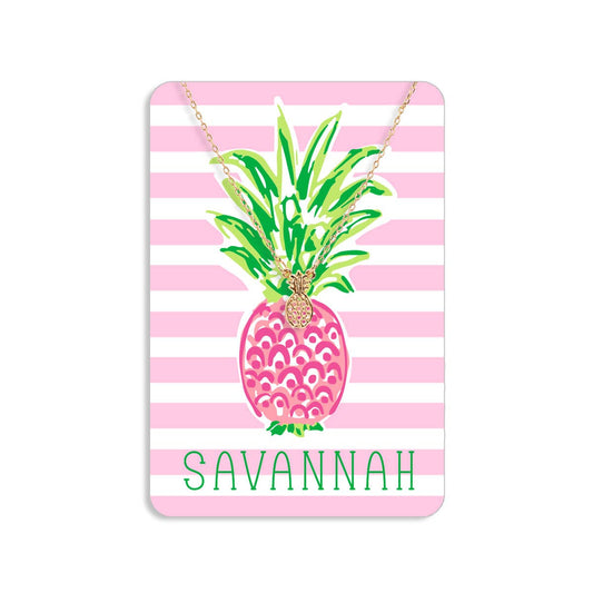 Savannah Pineapple Keepsake Card