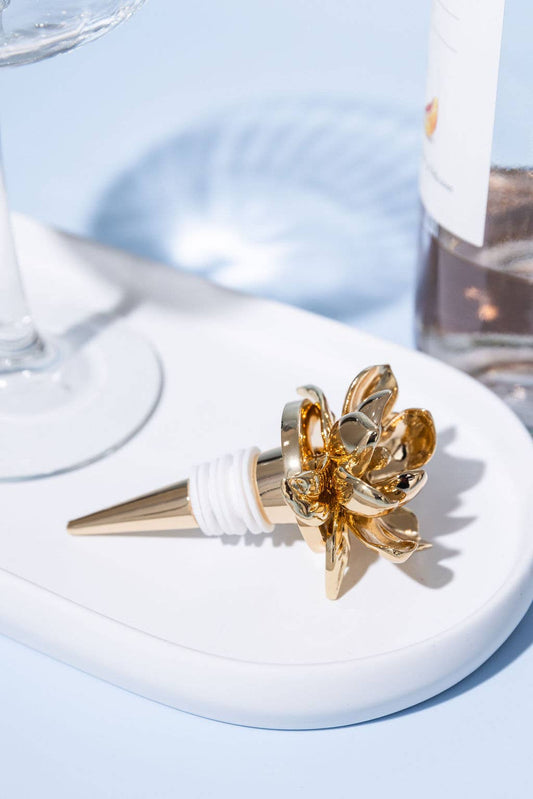 Magnolia Wine Stopper