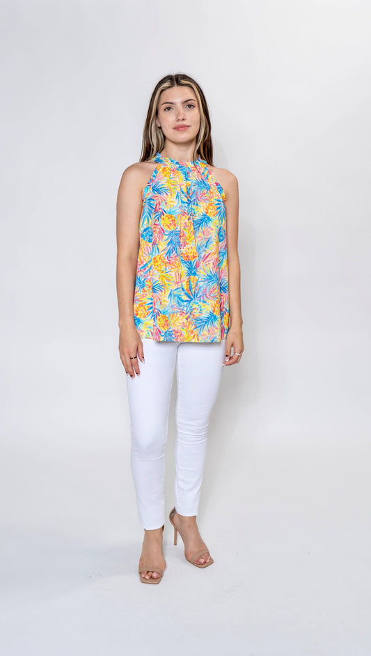 Off Tropic Etta Tank Top