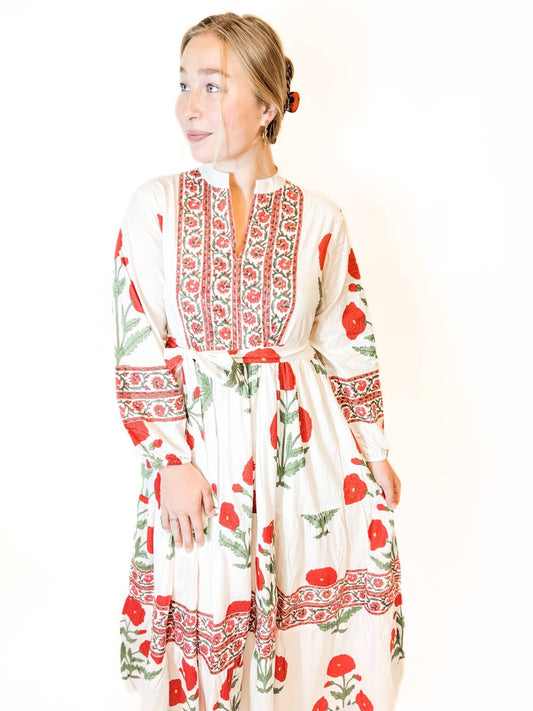 Berry Rose’ Maxi Dress 