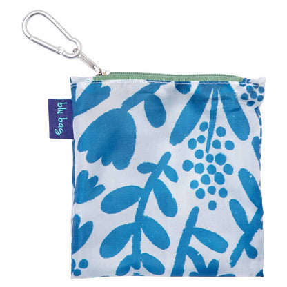 BOTANICAL blu Bag Reusable Shopper Tote