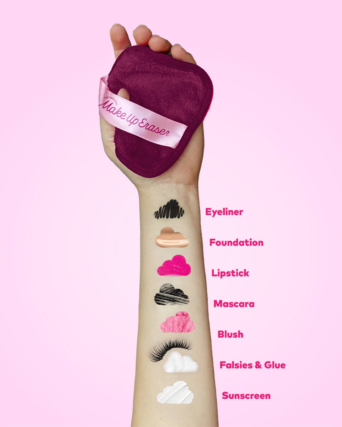 Makeup Eraser Wine Set
