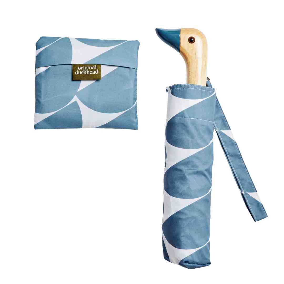 Original Duckhead Denim Moon Pattern Eco-Friendly Duckhead Umbrella