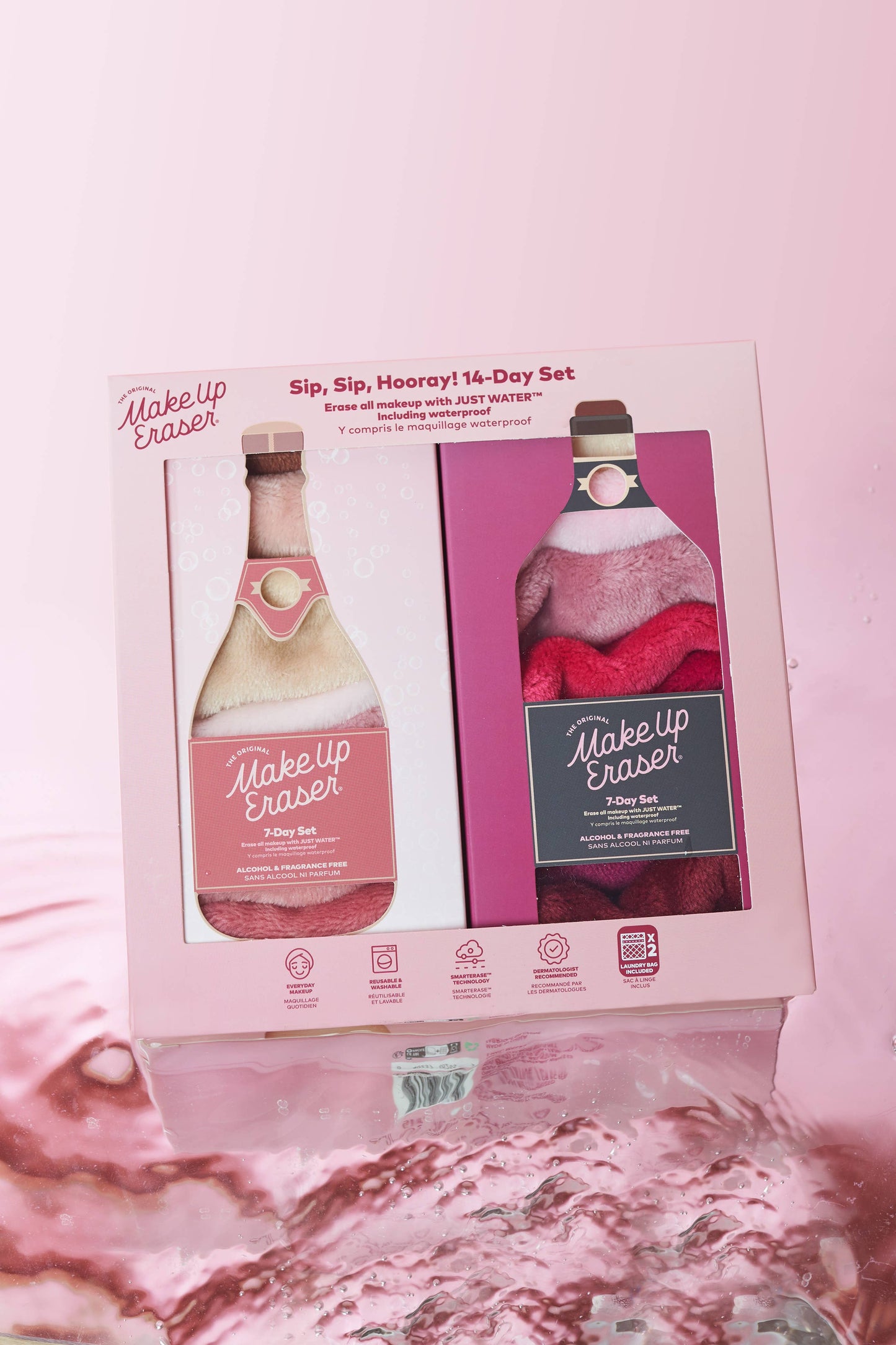 Makeup Eraser Wine Set
