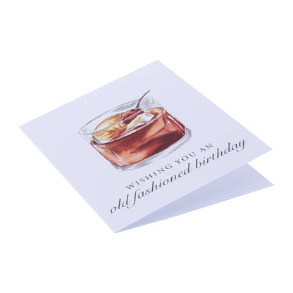 Old Fashioned Birthday Card