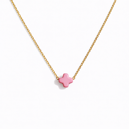 So Very Blessed Cross Necklace – Waterproof Gold Chain