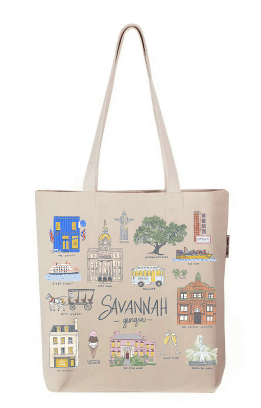 Savannah Sights Tote Bag