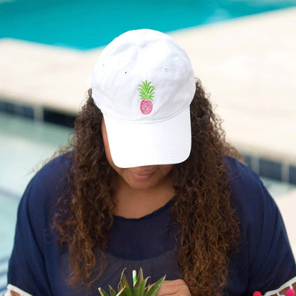Pink Pineapple Cap