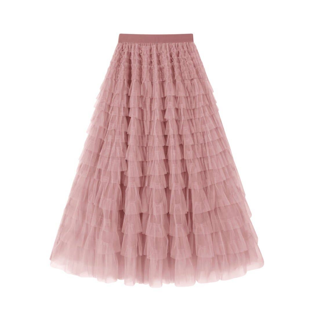 Tulle Tiered Skirt