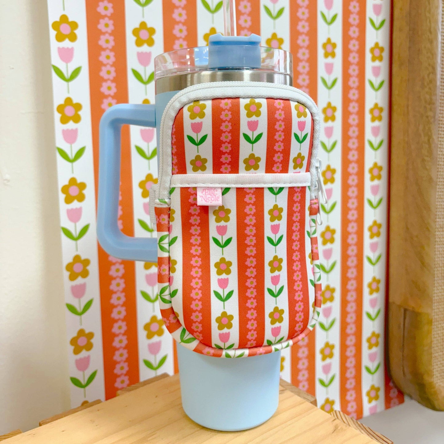 Water Bottle Backpack - Tulip Stripes *new & improved*