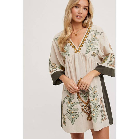 Embroidered Dress