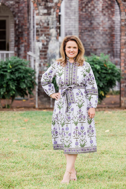 Iris Lavende | The Caroline Maxi