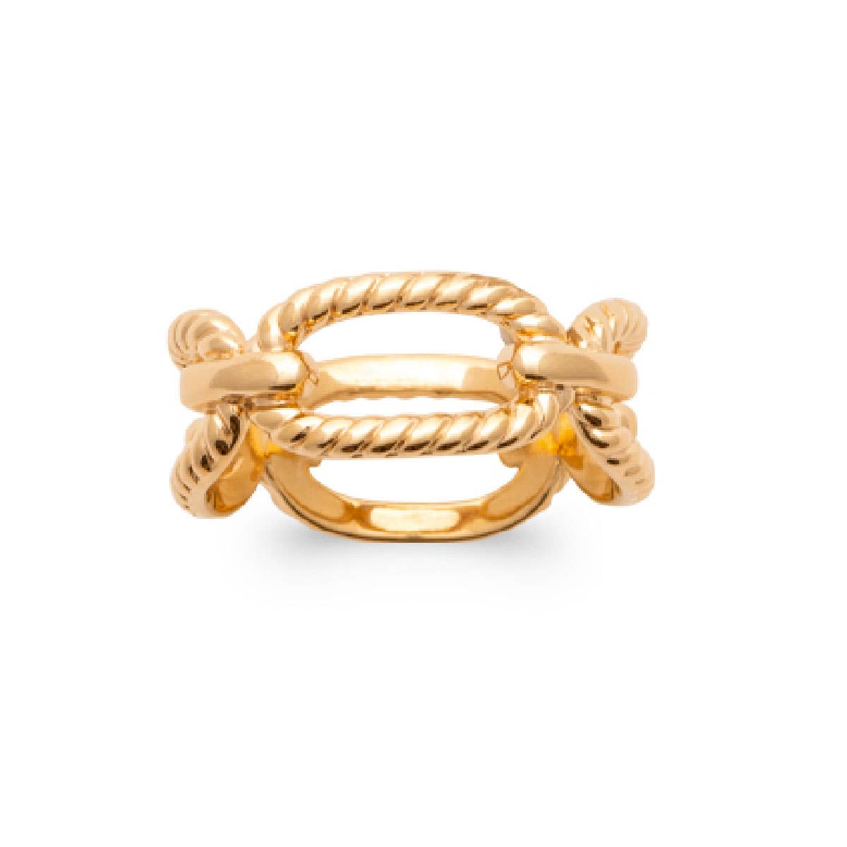 Nola 18K Gold Plated Ring