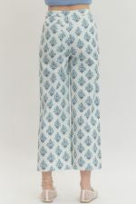 Block Print Floral Pants