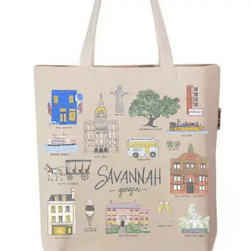 Savannah Sights Tote Bag