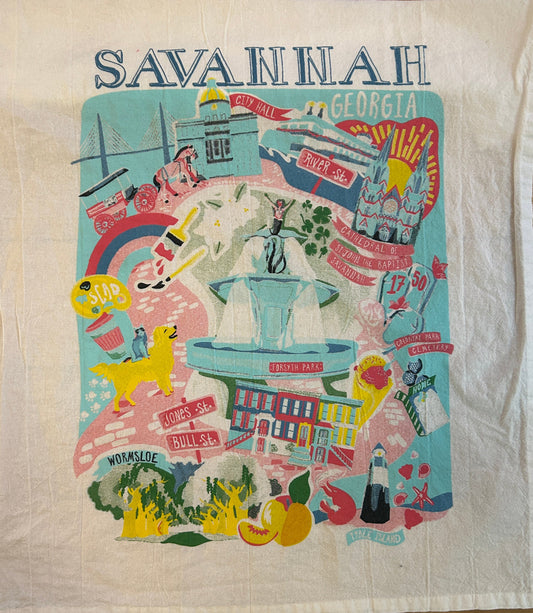Salacia Savannah Tea Towel