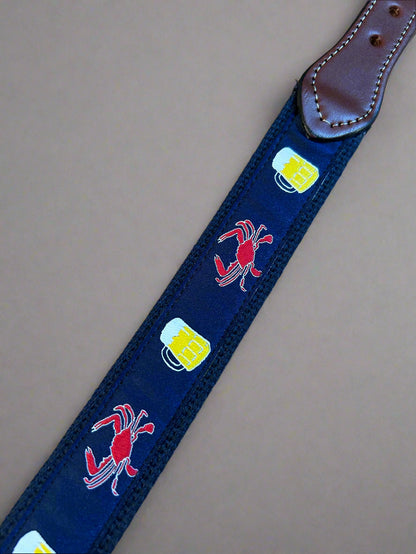Beer and Crab Web Belt