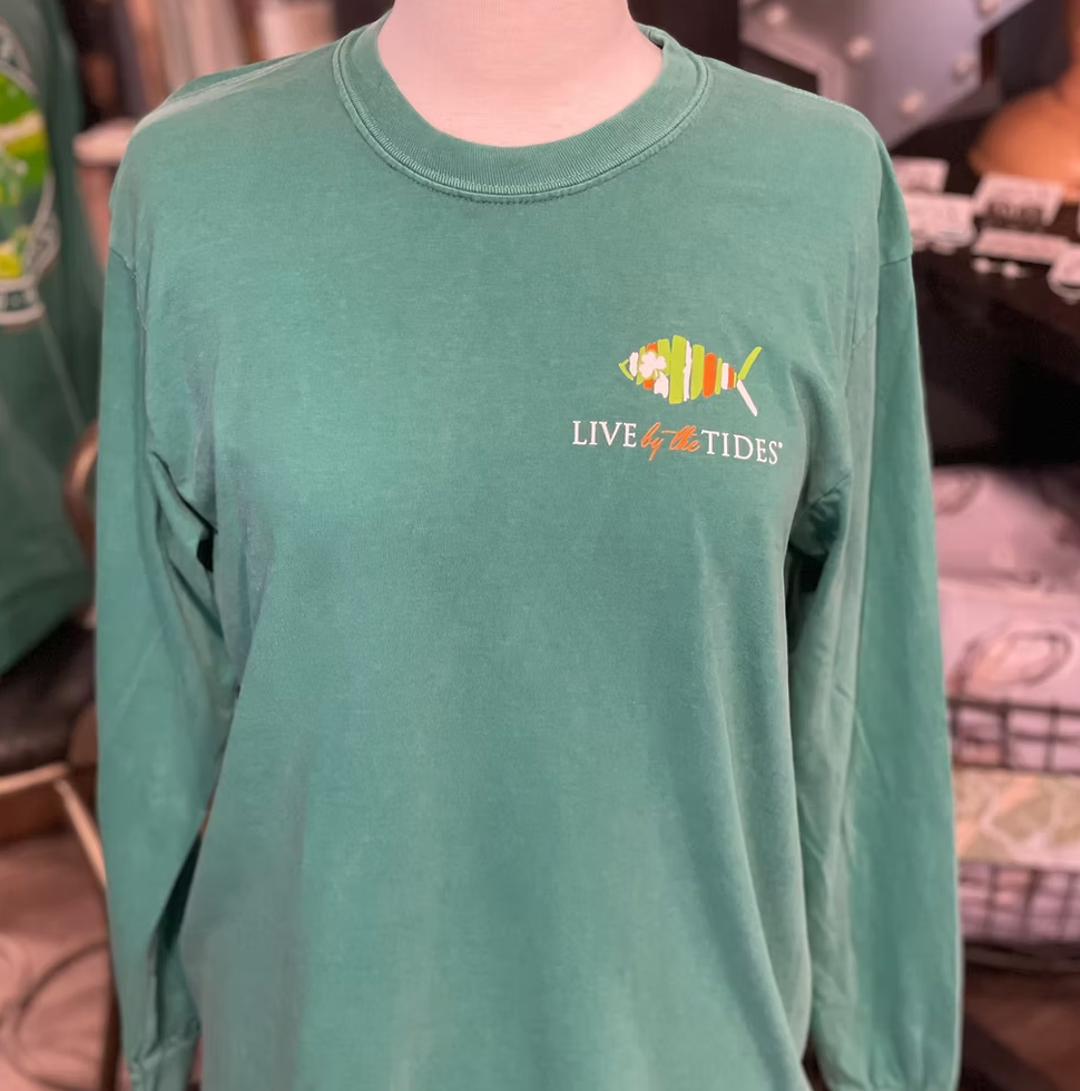 Live By The Tides St. Patricks Day Shirt