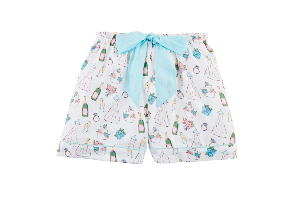 Bride Pajama Shorts