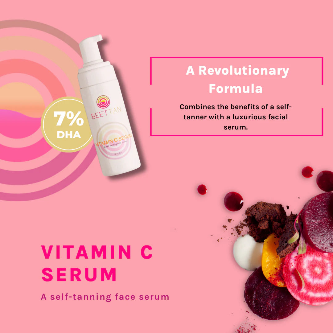BeetTan Vitamin C Self-Tanning Face Serum